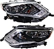 Driver and Passenger Side Headlights, with Bulbs, Halogen, USA Built Vehicle