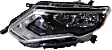 Driver and Passenger Side Headlights, with Bulbs, Halogen, USA Built Vehicle, CAPA Certified