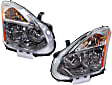 Driver and Passenger Side Headlights, with Bulbs, HID/Xenon, with HID Bulbs and ballast