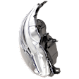 Driver and Passenger Side Halogen Headlight, With bulb(s), OE Replacement, CAPA Certified