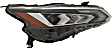 Driver and Passenger Side Headlights, with Bulbs, LED, Type 1, CAPA Certified