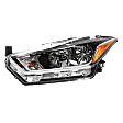 Driver and Passenger Side Halogen Headlight, With bulb(s), OE Replacement
