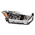 Driver and Passenger Side Halogen Headlight, With bulb(s), OE Replacement, CAPA Certified