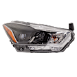 Driver and Passenger Side Halogen Headlight, With bulb(s), OE Replacement