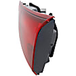 Passenger Side, Inner and Outer Halogen Tail Light, With bulb(s), OE Replacement