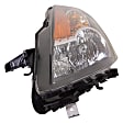 Driver and Passenger Side Halogen Headlight, With bulb(s), OE Replacement