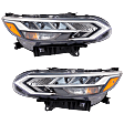 Driver and Passenger Side Headlights, with Bulbs, LED, For Models without Midnight Special Edition, with Premium Package