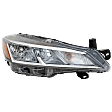 Driver and Passenger Side Halogen Headlight, With bulb(s), OE Replacement