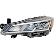 Driver and Passenger Side Halogen Headlight, With bulb(s), OE Replacement, CAPA Certified