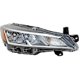 Driver and Passenger Side Halogen Headlight, With bulb(s), OE Replacement, CAPA Certified