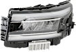 Driver and Passenger Side LED Headlight, With bulb(s), OE Replacement
