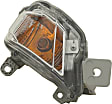 Front, Driver and Passenger Side Turn Signal Light, With bulb(s)