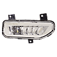 Front, Driver and Passenger Side Fog Lights, With Bulb(s), Halogen