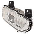 Front, Driver and Passenger Side Fog Lights, With Bulb(s), Halogen