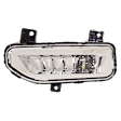 Front, Driver and Passenger Side Fog Lights, With Bulb(s), Halogen