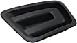 Front, Driver and Passenger Side Fog Light Trims, Textured Black