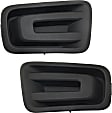 2019 Nissan Titan - Front, Driver and Passenger Side Fog Light Cover, Textured Black