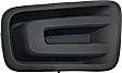 2019 Nissan Titan - Front, Driver and Passenger Side Fog Light Cover, Textured Black