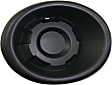 Fog Light Cover - Front, Driver and Passenger Side, Textured Black