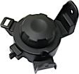 Fog Light Cover - Front, Driver and Passenger Side, Black