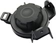 Fog Light Cover - Front, Driver and Passenger Side, Black