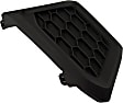 Fog Light Cover - Front, Driver and Passenger Side, Textured Black