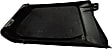 Fog Light Cover - Front, Driver and Passenger Side, Textured Black