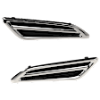 Front, Driver and Passenger Side Air Intake Ducts, Fender