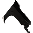 Front, Driver and Passenger Side Fenders, For Models Without Wheel Molding Hole, CAPA CERTIFIED
