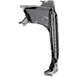 Front, Driver and Passenger Side Fenders, Crew Cab Pickup, For Models With Wheel Molding Hole