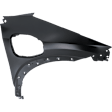 Front, Driver and Passenger Side Fender