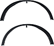 2020 Nissan Rogue - Front, Driver and Passenger Side Fender Trim, Textured Black
