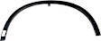 2020 Nissan Rogue - Front, Driver and Passenger Side Fender Trim, Textured Black