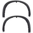 Front, Driver and Passenger Side Fender Flares, Textured Black CAPA Certified
