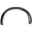 Front, Driver and Passenger Side Fender Flares, Silver