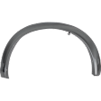 Front, Driver and Passenger Side Fender Flares, Silver