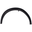 Front, Driver and Passenger Side Fender Flares, Textured Black
