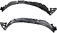 Front, Driver and Passenger Side, Fender Liner