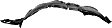 Front, Driver and Passenger Side Fender Liners