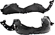 2016 Nissan Altima Base - Front, Driver and Passenger Side Fender Liner