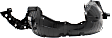 2016 Nissan Altima Base - Front, Driver and Passenger Side Fender Liner