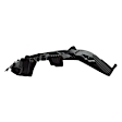 2017-2023 Nissan Titan - Front, Driver and Passenger Side, Middle Section, Fender Liner