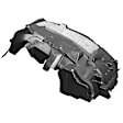 Front, Driver and Passenger Side Fender Liners, CAPA CERTIFIED