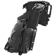 Front, Driver and Passenger Side, Fender Liner, Japan Built Vehicle