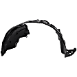 Front, Driver and Passenger Side Fender Liners, CAPA Certified