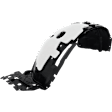Front, Driver and Passenger Side, Inner Section Fender Liner CAPA Certified