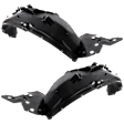 Front, Driver and Passenger Side, Fender Liner