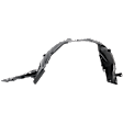 Front, Driver and Passenger Side Fender Liners, Injection Form