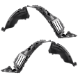 2020 Nissan Pathfinder - Front, Driver and Passenger Side Fender Liner, CAPA Certified