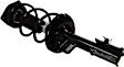 2011 Nissan Rogue SV - Front and Rear, Driver and Passenger Side Shock and Fully Loaded Strut, AWD or FWD